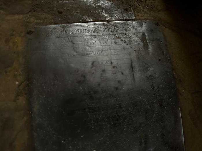 Used 2001 Cat 3508 800KW Generator