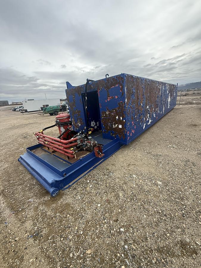 Used Diesel Fuel Tank Skidded 