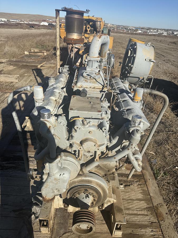 Used CAT 3412 SKID MOUNTED ENGINE