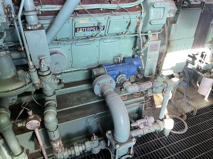Used 2005 Cat Frick TDSH355L Caterpillar G3512LE Screw Compressor Package