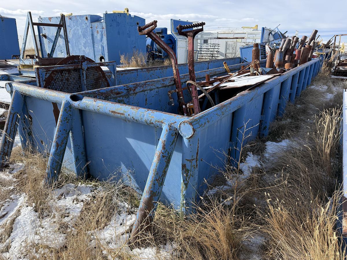Used Junk Box with Lifting Subs, Wireline Units Rig #235