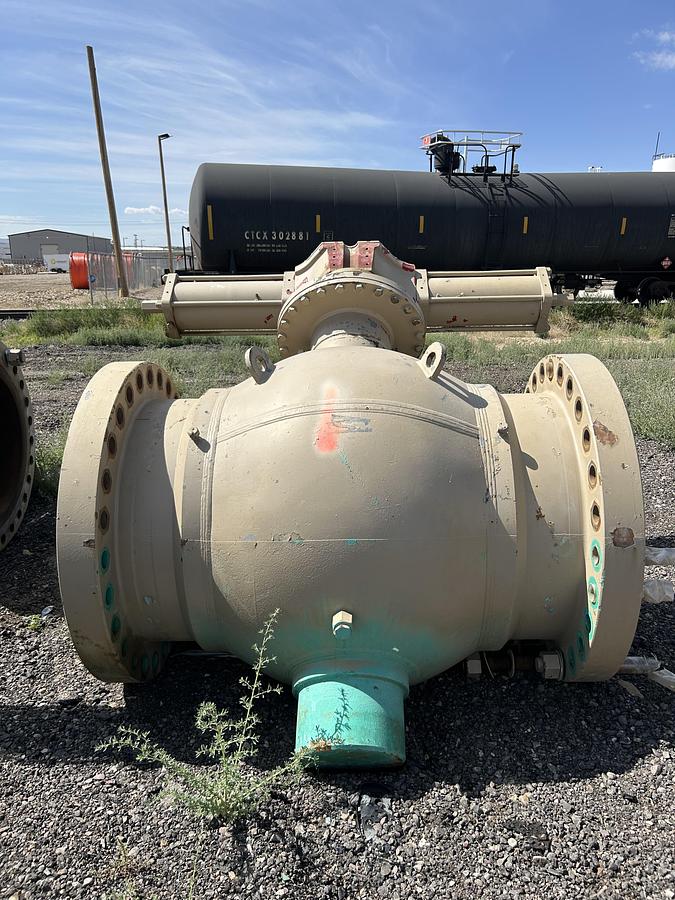 Used 30" Ball Valve with Actuator and Mechanical Switch