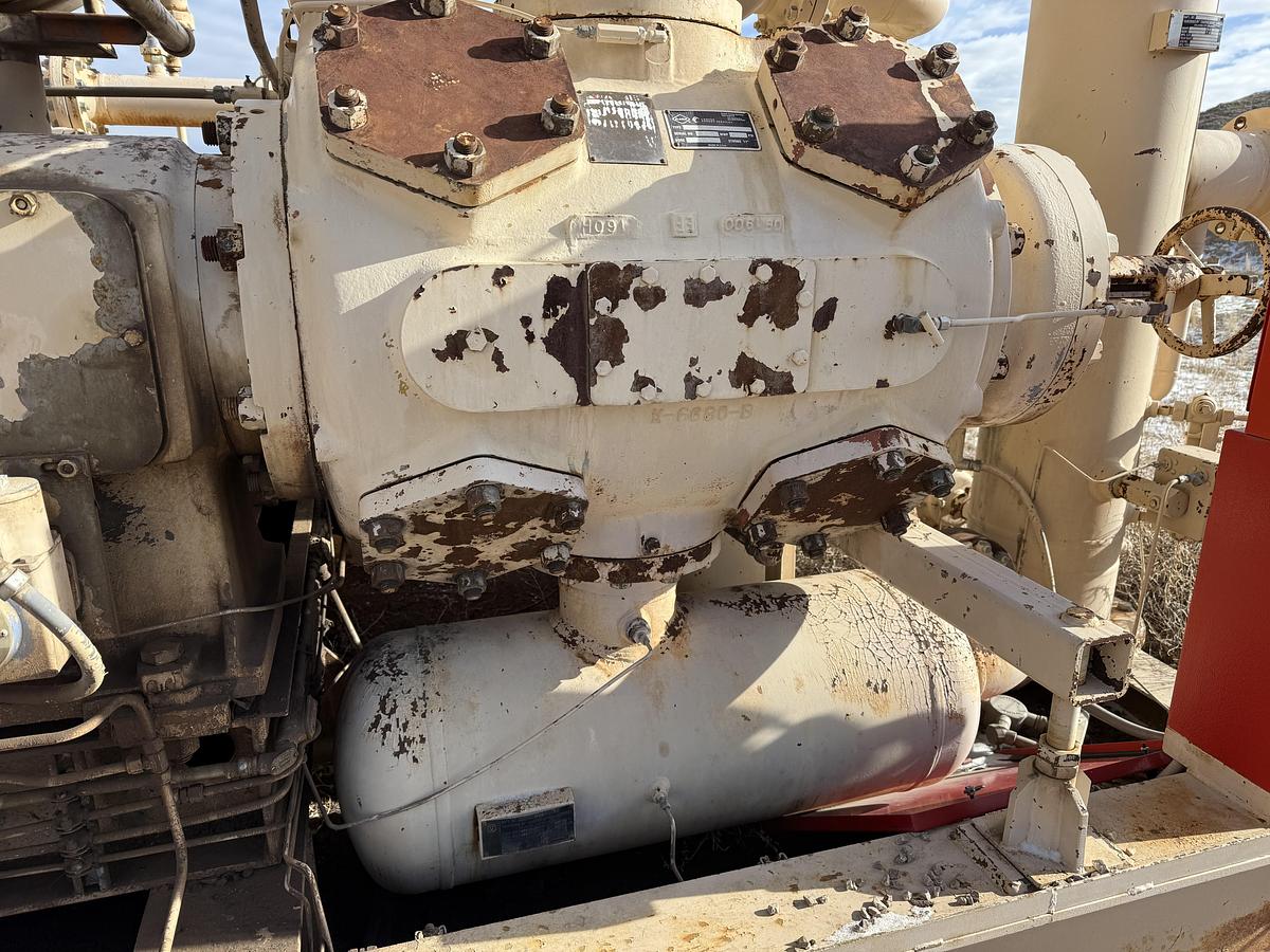 Used AJAX YK11 DAE Methane Compressor Unit