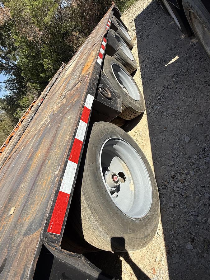 Used 2009 Nuttall Step Deck 4 Axel Trailer