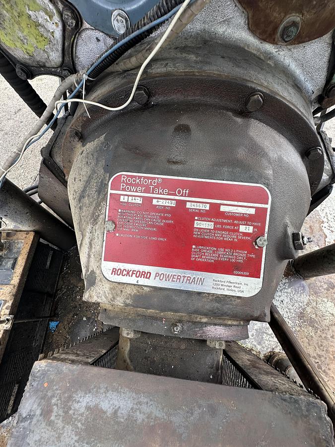 Used 1989 WEATHERFORD WBT 150 High pressure water pump