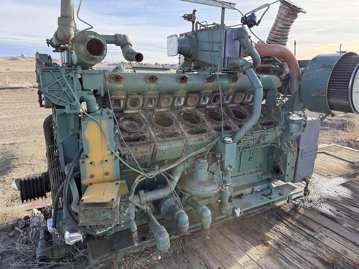 Used CAT 3512 LE NATURAL GAS