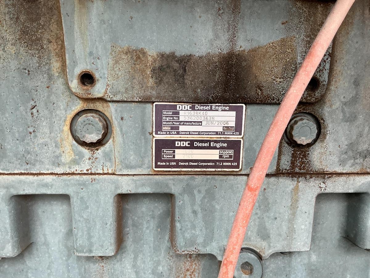 Used 2007 Sinocan MD8 Triplex Mud Pump