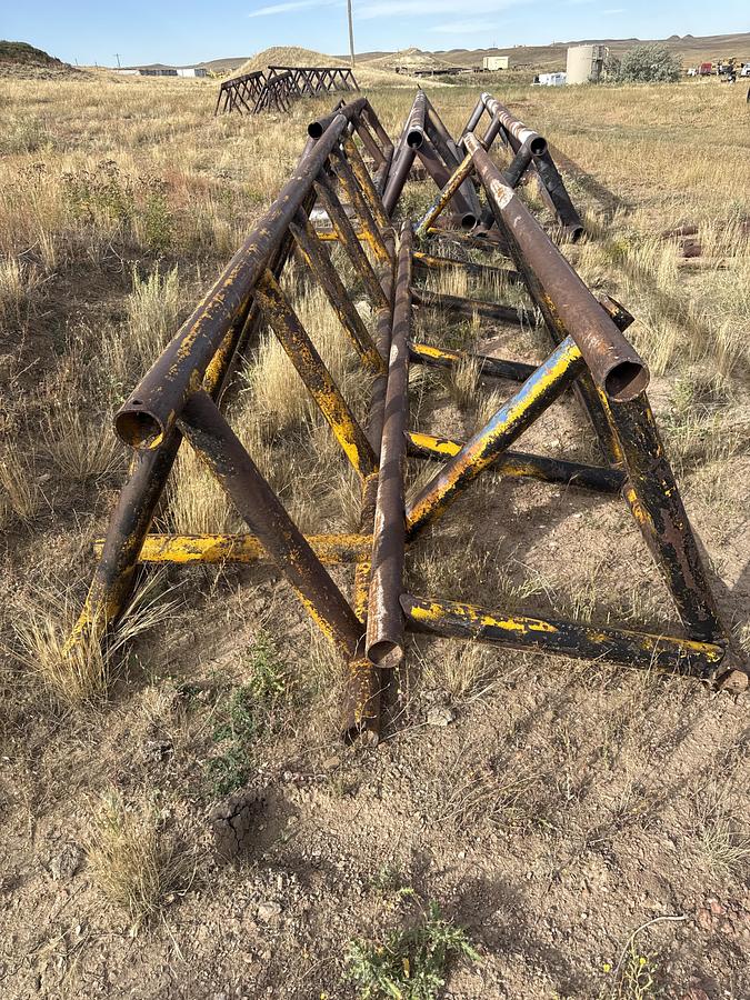 Used PIPE RACK 43"x43"x20'