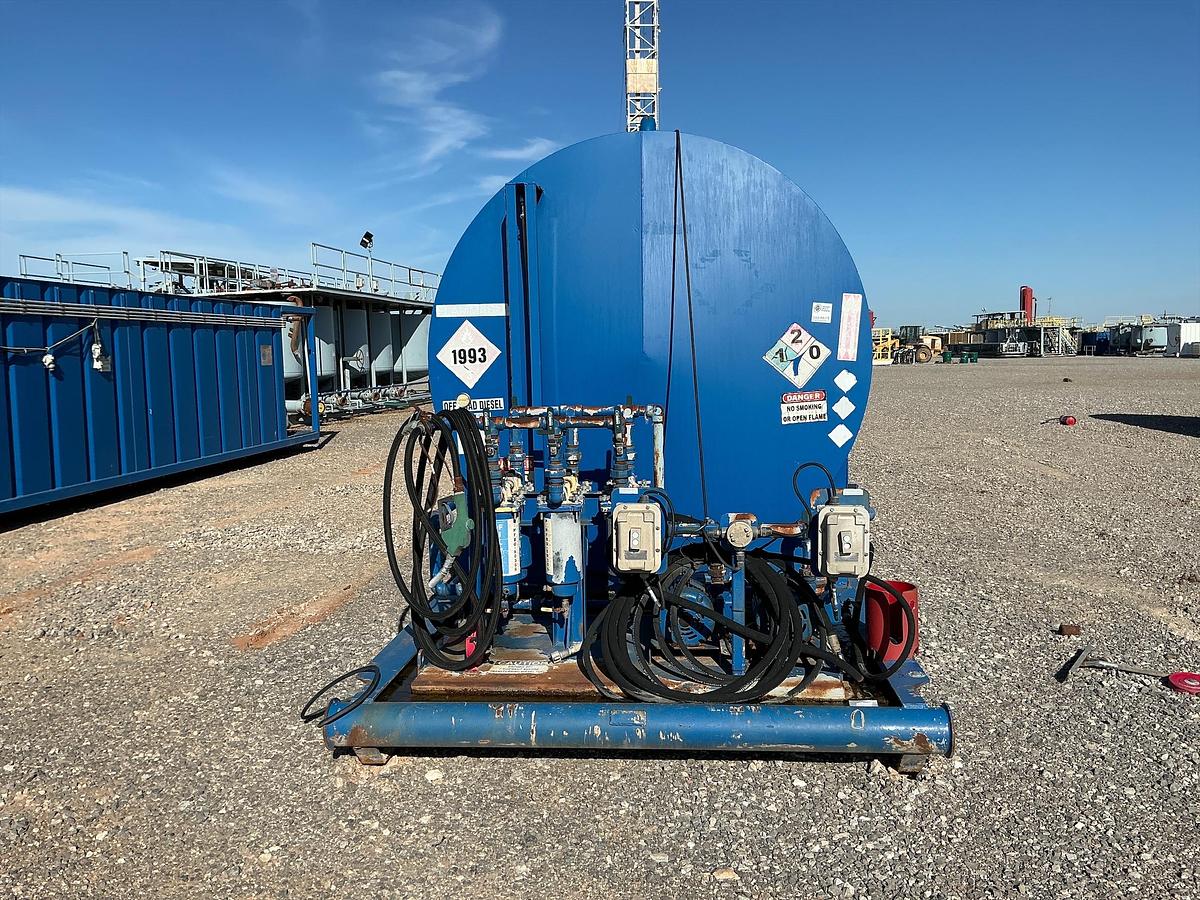 Used Welded Steel Fuel Tank H&P