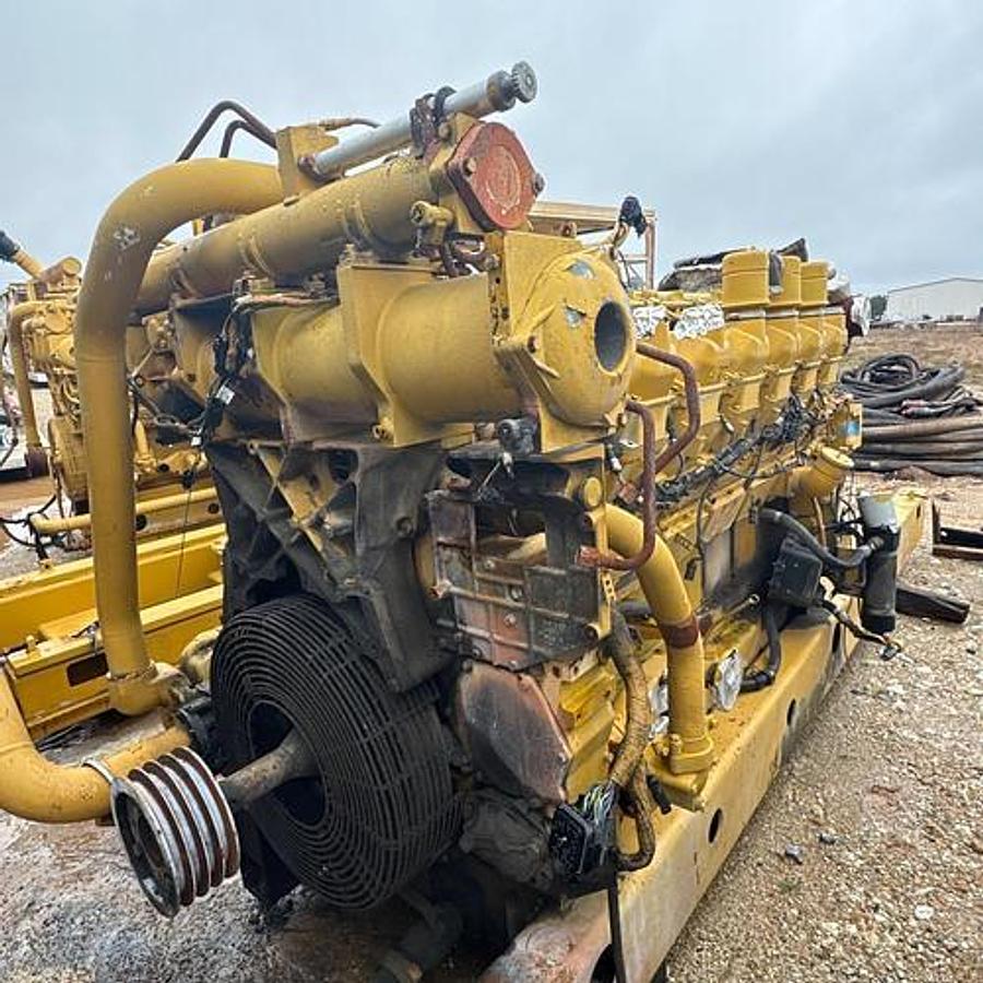 Used 2011 CAT 3512-C Engine w/Generator Drive