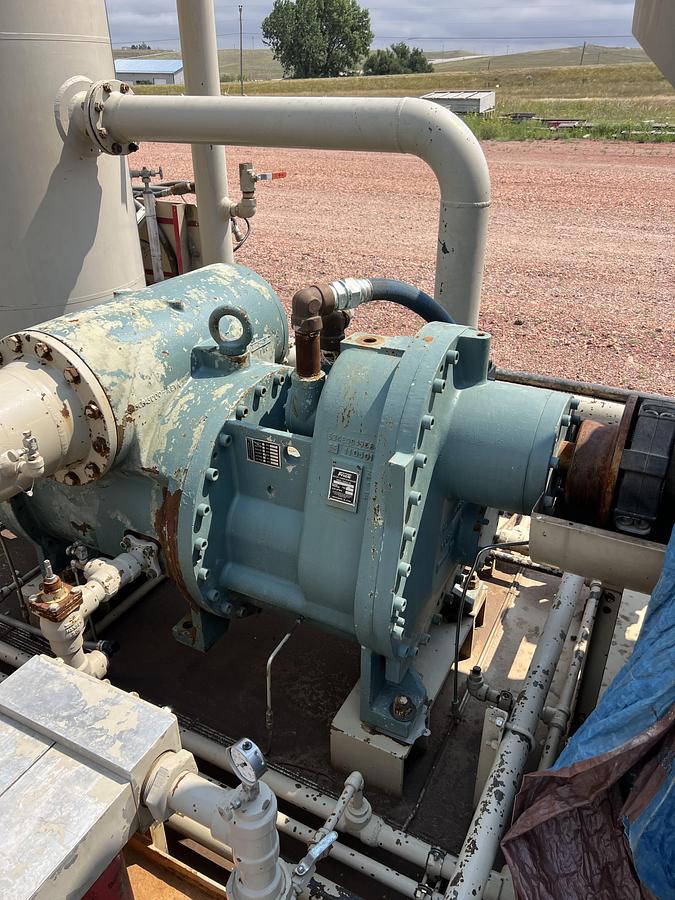 Used Cat 3412 Natural Gas Compressor Frick NGC3001297R