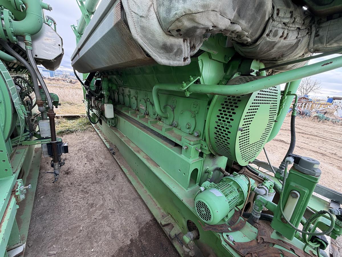 Used 2011 GE Jenbacher J320 Natural Gas Generator 1712KW