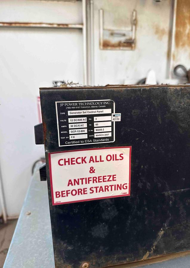 Used Detroit Diesel Series 60 600KW Diesel Generator Set