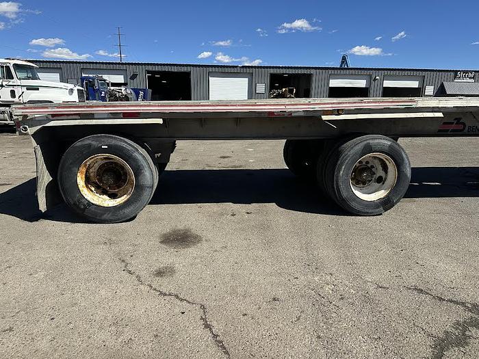 Used 1992 Benson Flatbed Trailer, DEC GVW 80,000