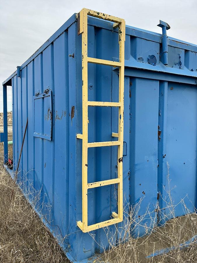 Used Welded Steel Shed
