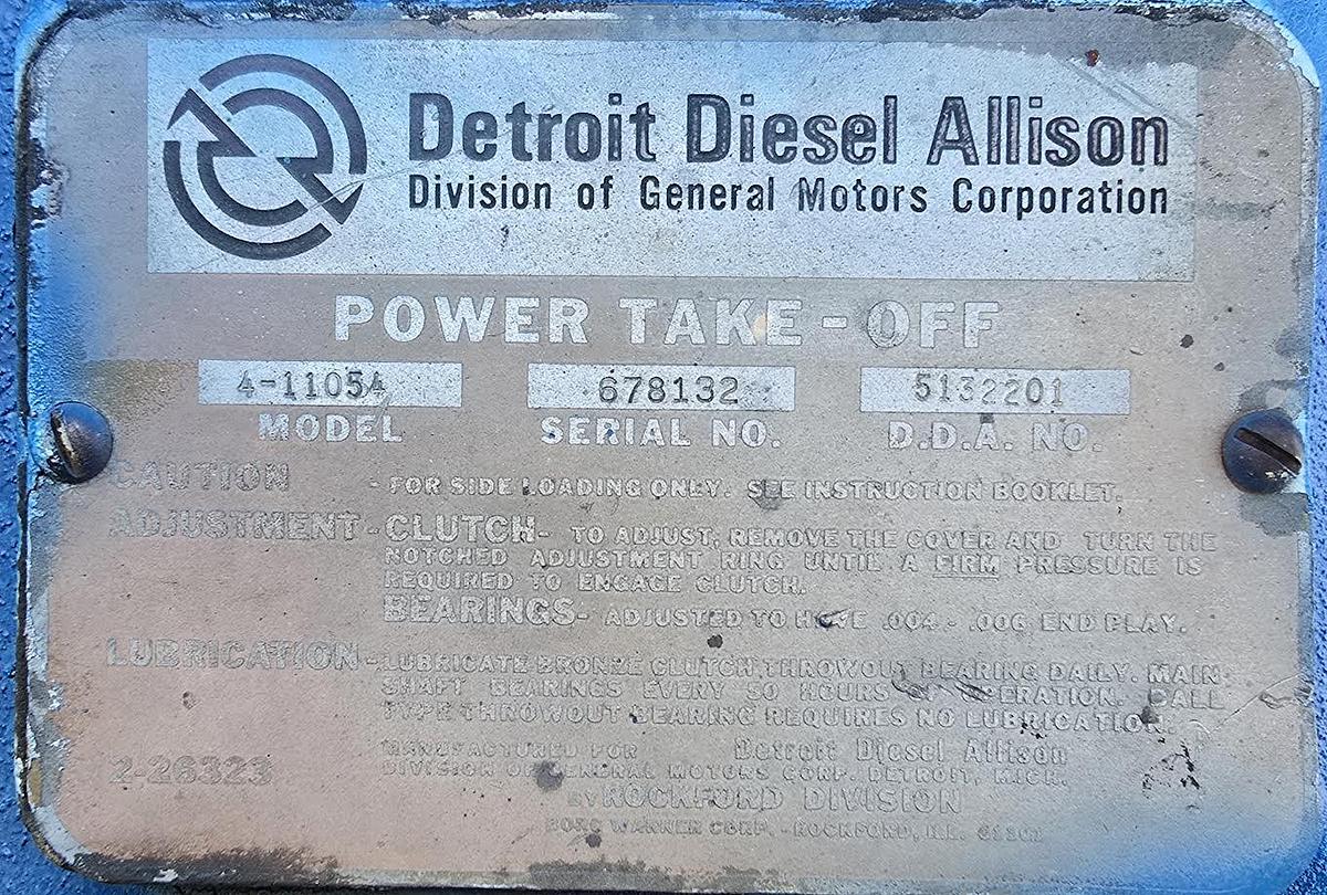 Used Wheatley Triplex Pump