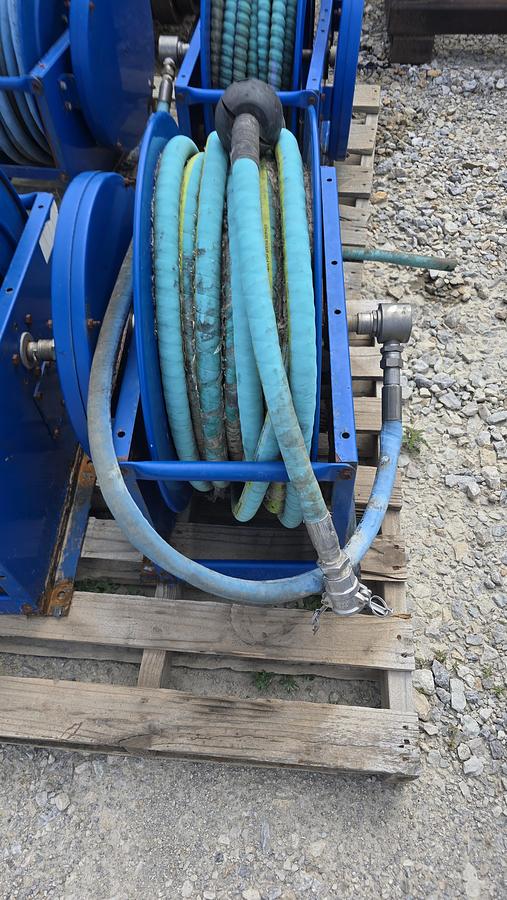 Used 3/4" Hydraulic Hose on Reel
