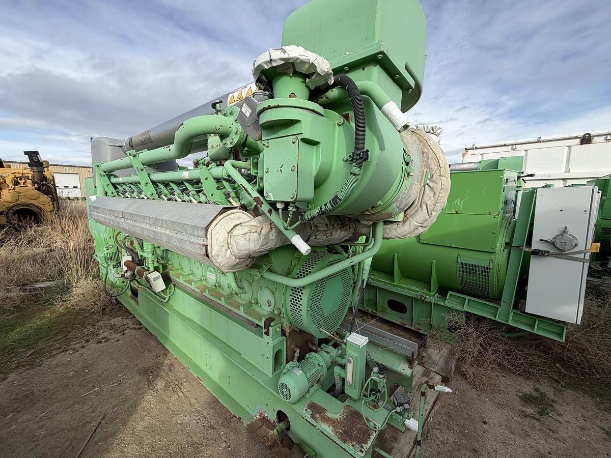 Used 2010 General Electric Jenbacher JGS 320 GS Natural Gas Generator 1712KW