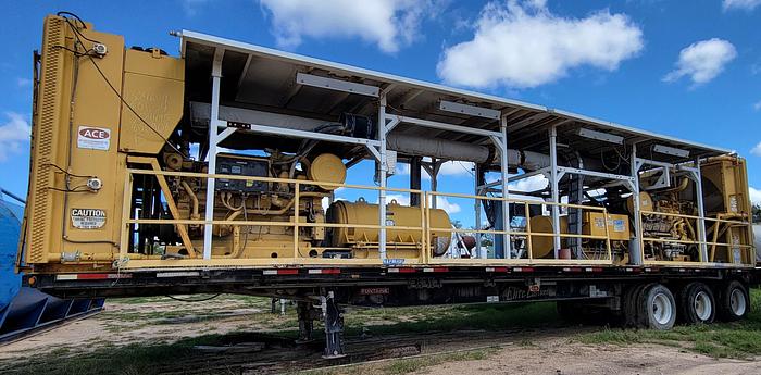 Used Cat 3512-B with Kato 1204 Generator 1204 kw Kato Generator