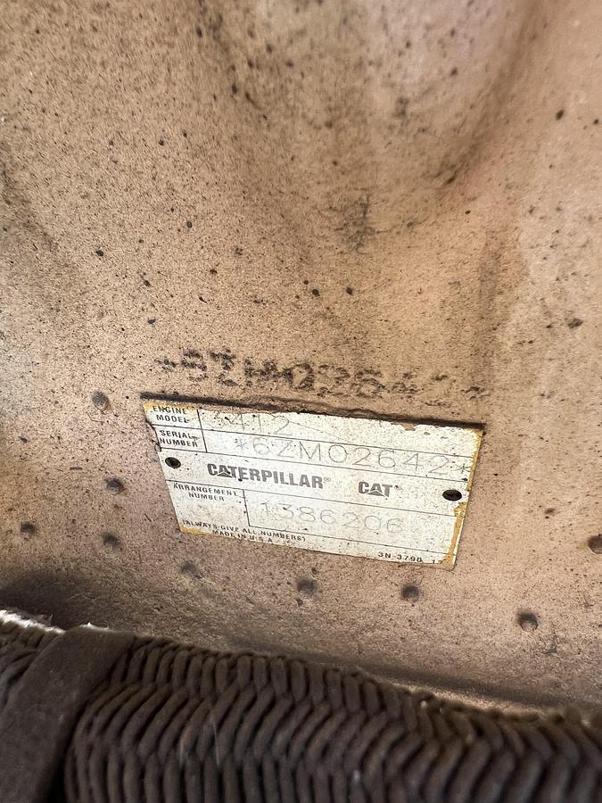 Used Cat 3412 Natural Gas Compressor Sullair PDR32X