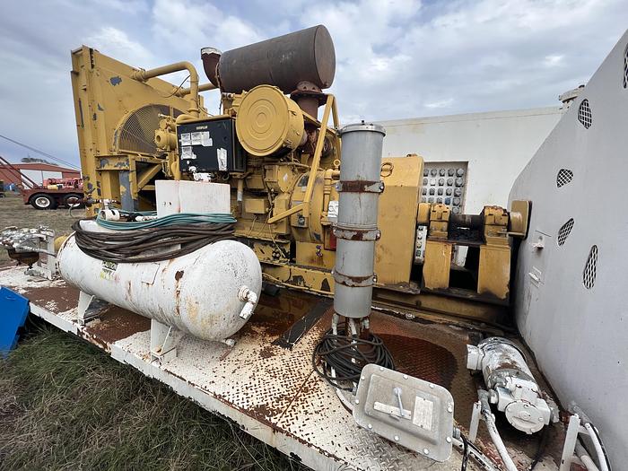 Used HHF F1000 mud pump with Cat 3508