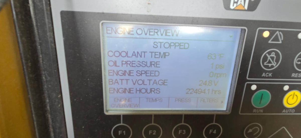 Used 2014 CAT CG137-12 Natural Gas 400KW Generator