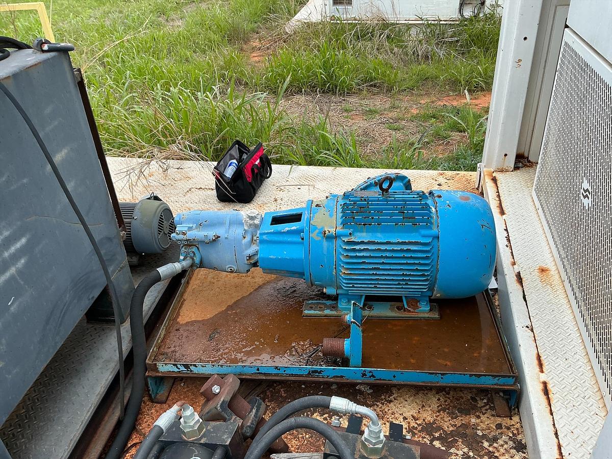 Used Baldor Hydraulic Power Pump 