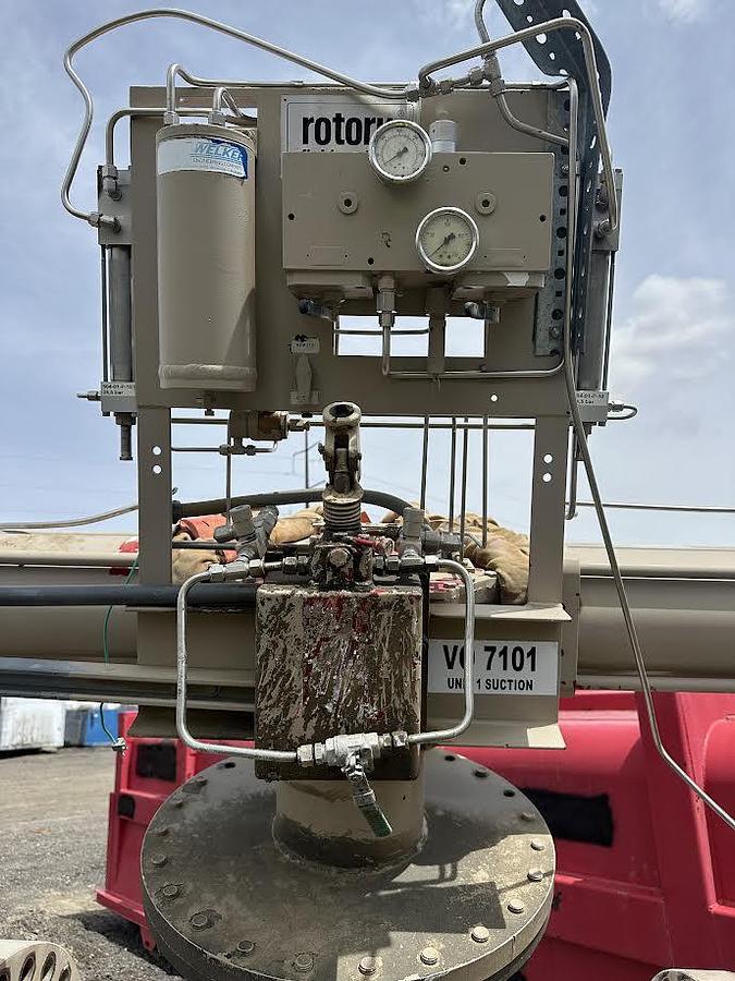 Used 30' Pneumatic Actuator Ball Valve