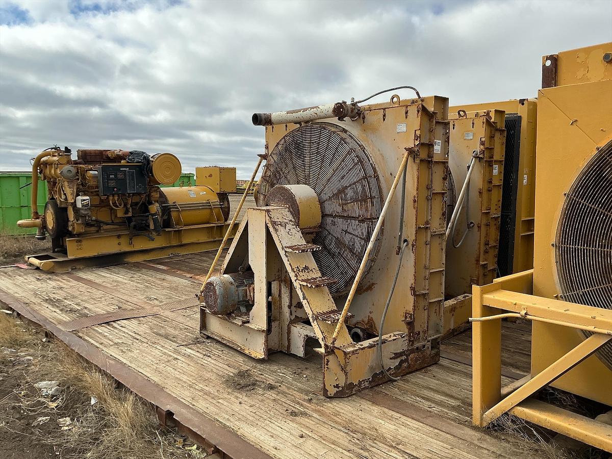 Used Caterpillar 3512 Electric Motor-Powered Radiator/Cooling Unit 