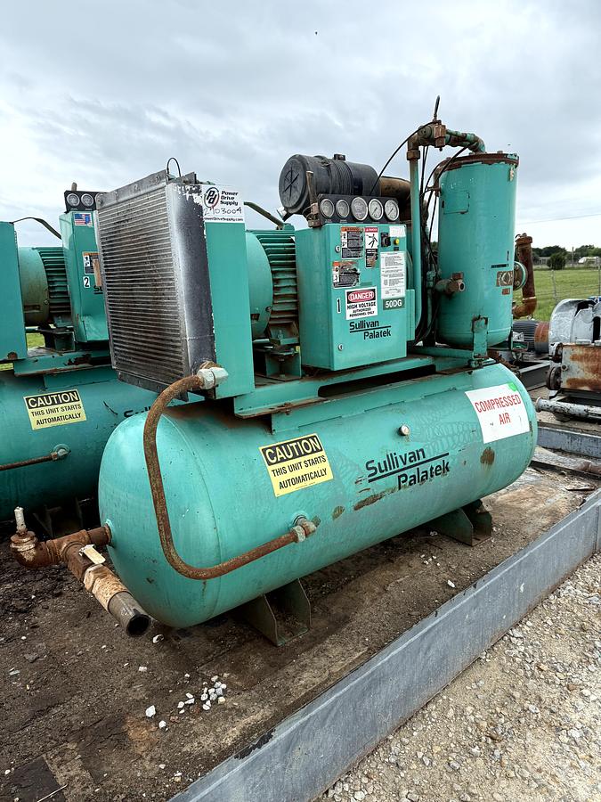Used Sullivan Palatek Air Compressor 