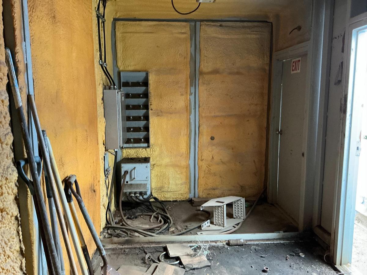 Used Lube Tank and Accumulator Skid