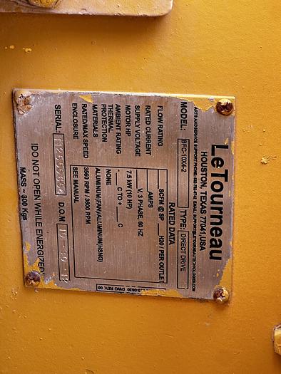 Used 2012 LeTourneau 500 Ton AC Top Drive