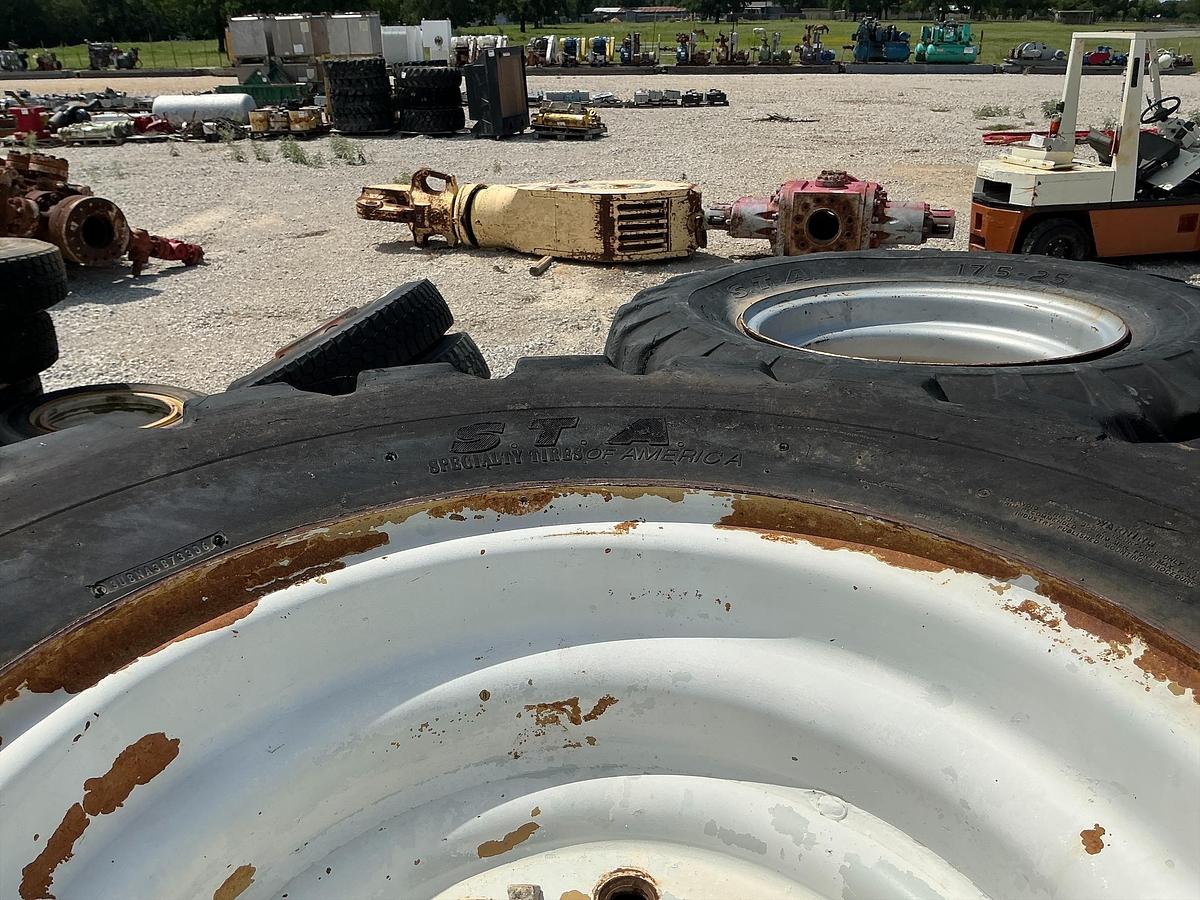 Used STA Rock Service Loader Dozer Tires 