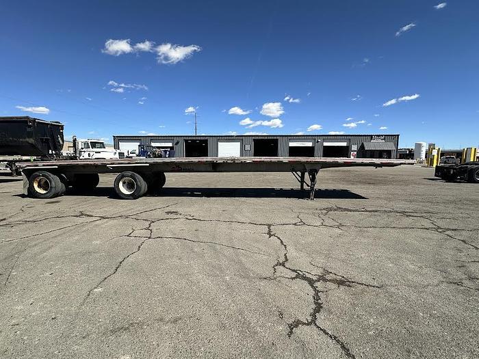 Used 1992 Benson Flatbed Trailer, DEC GVW 80,000