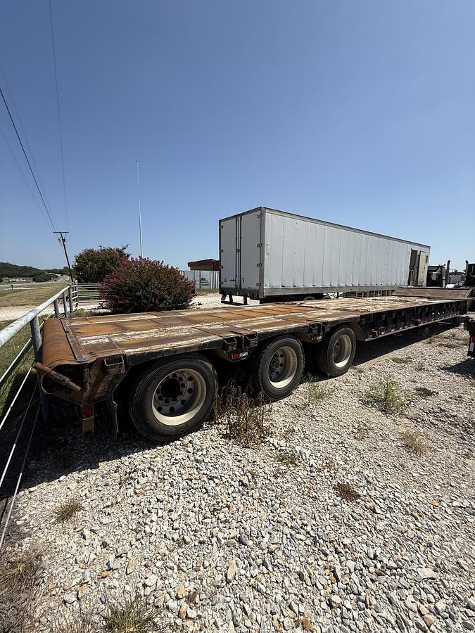 Used 2007 Doepker Rolling Tailboard Scissorneck Trailer