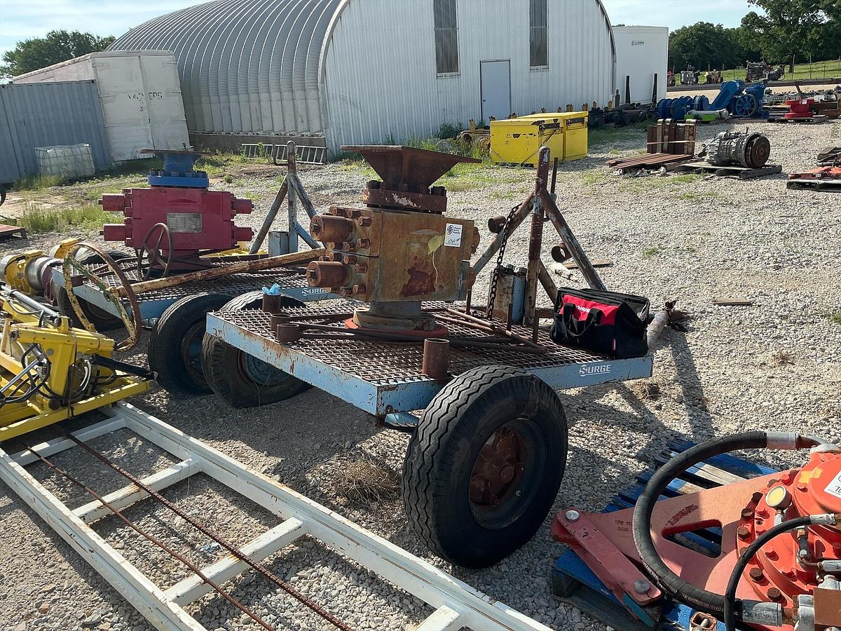 Used Manual Double Shutter BOP Trailered