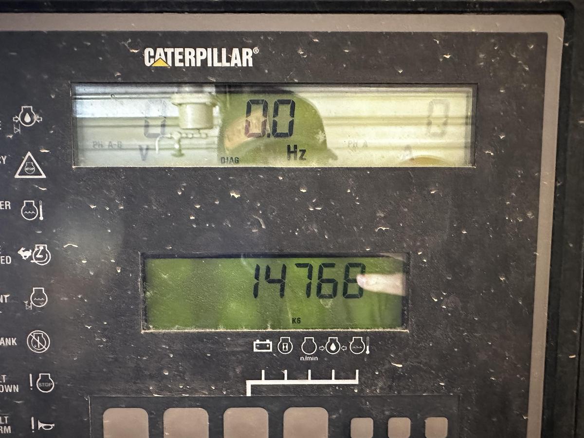 Used 2008 Cat G3408 Natural Gas 376 KVA Generator