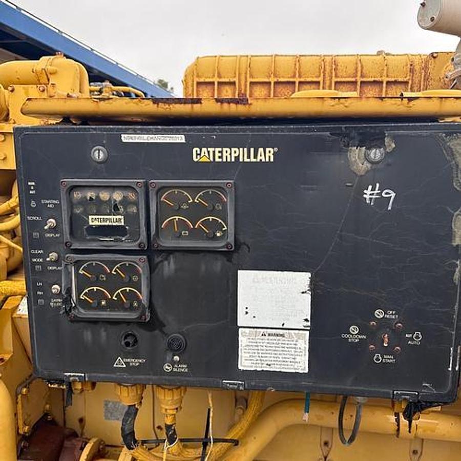 Used 2001 CAT 3512 B Engine w/Generator Drive