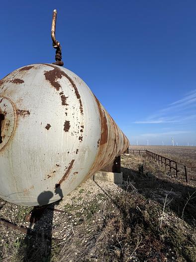 Used Flint Steel Corp 37,000 Gallon Propane Tank