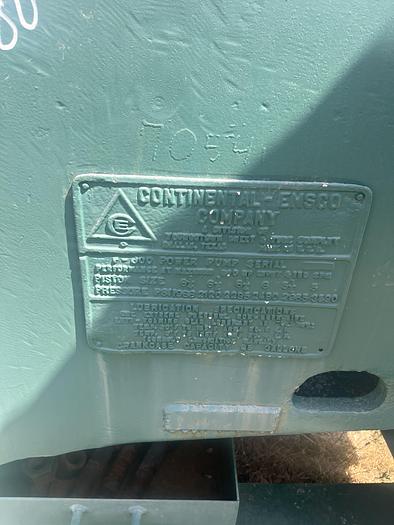 Used Emsco F800 mud pump