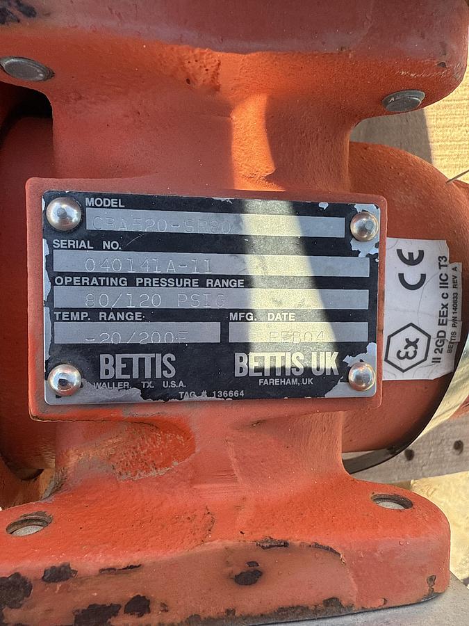 Used Bettis  Actuators and controlers