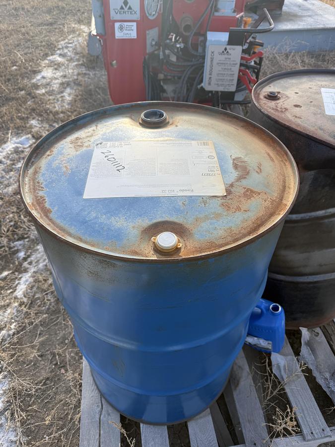 Used 55 Gallon Drum Hydraulic Oil