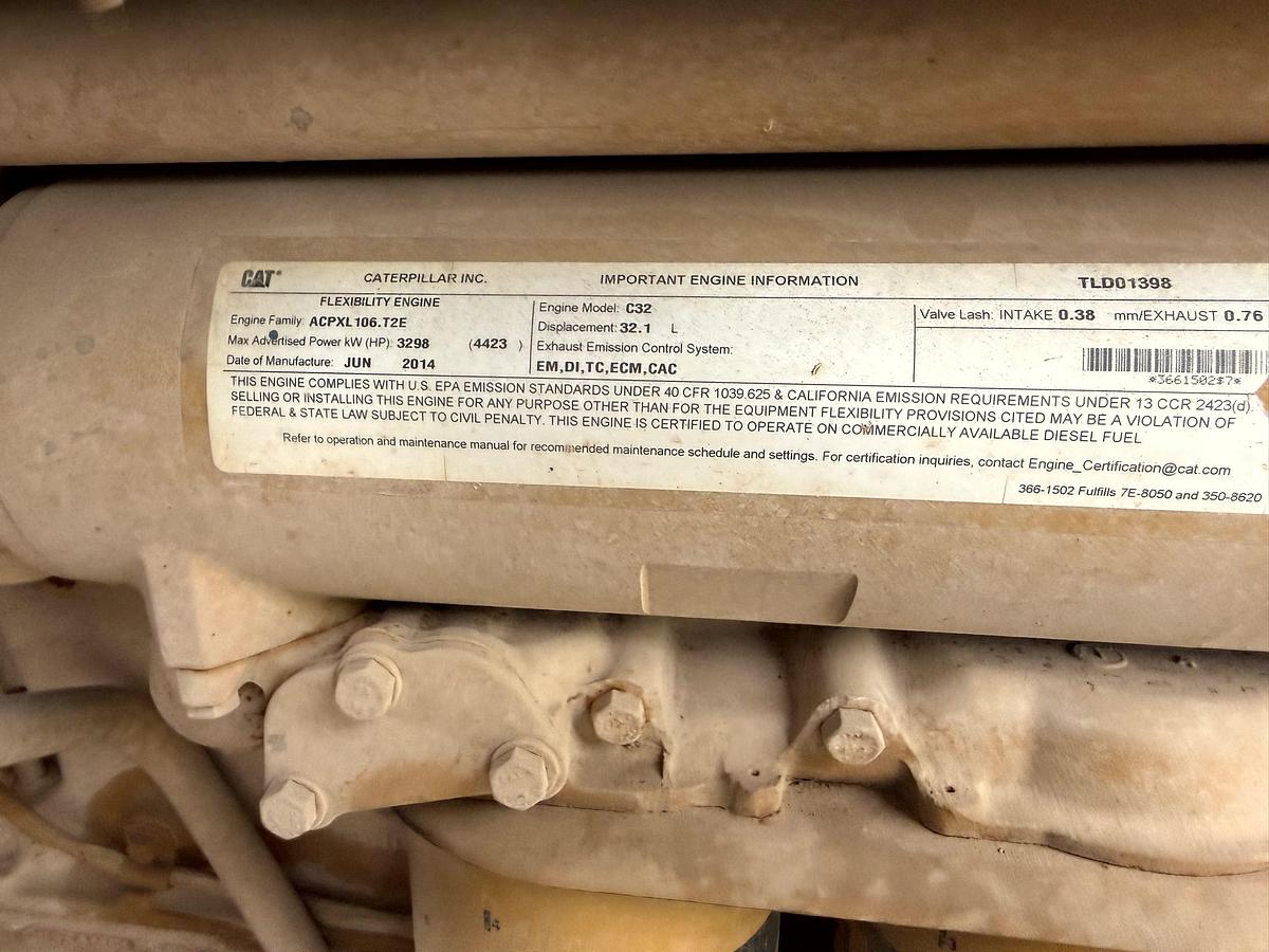 Used Caterpillar C32 Diesel Engine