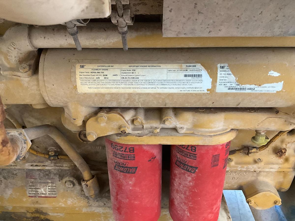 Used Caterpillar C32 Diesel Engine