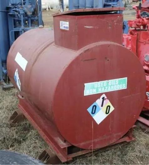 Used Disposal Tank 300 Gallon With Reservoir