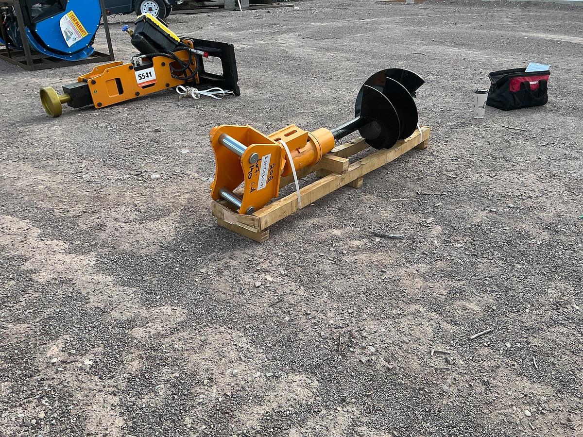 Used 2026 GIYI Excavator Auger - Fits Cat 305 (Unused)