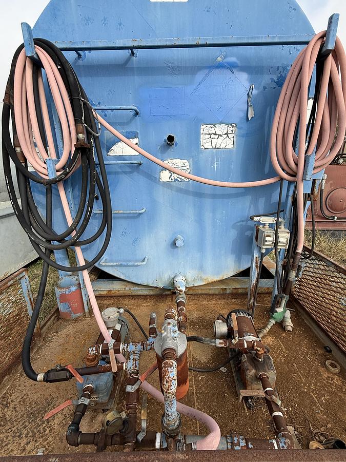 Used 10,000 Gallon Fuel Tank Skidded