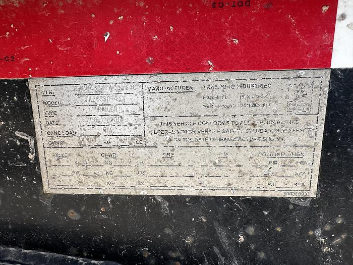 Used 2015 Trail King Side Dump