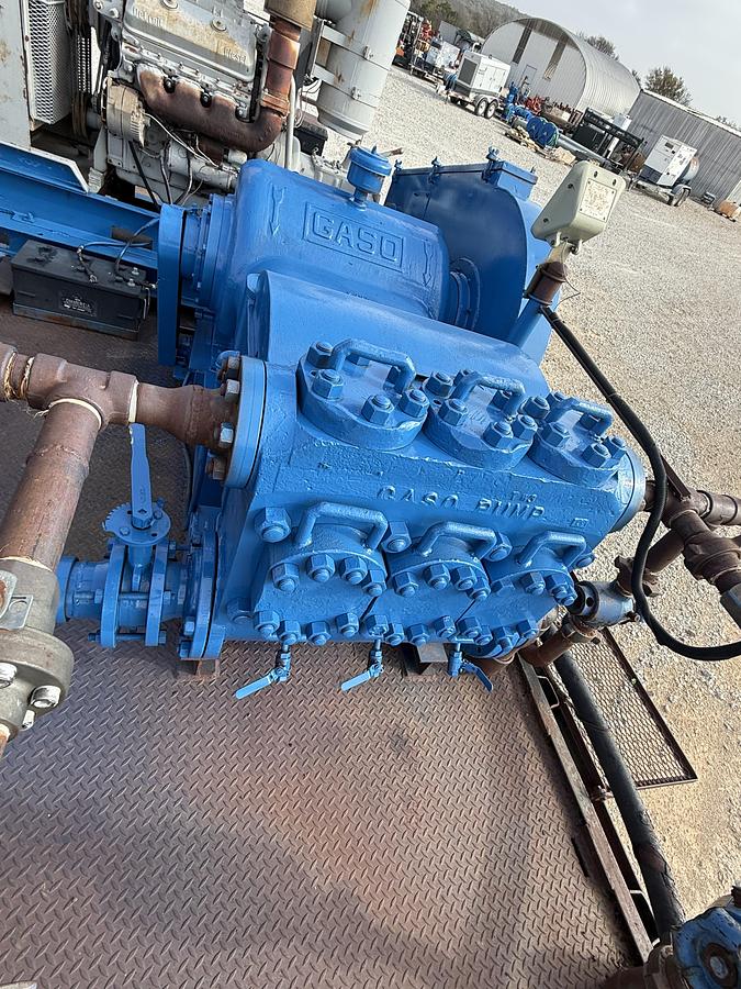 Used Gaso 3600 Trailer-Mounted Water Pump