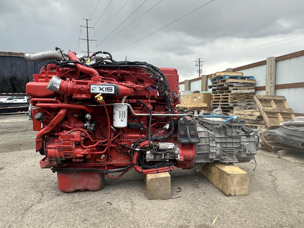 Used 2021 Cummings engine AND Eaton transmission Engine:X15 500